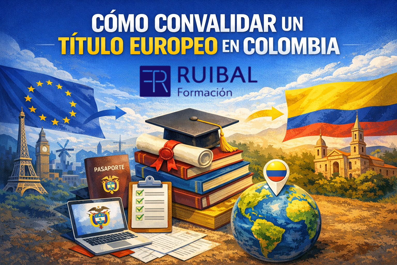 Homologar tu título Europeo en Colombia