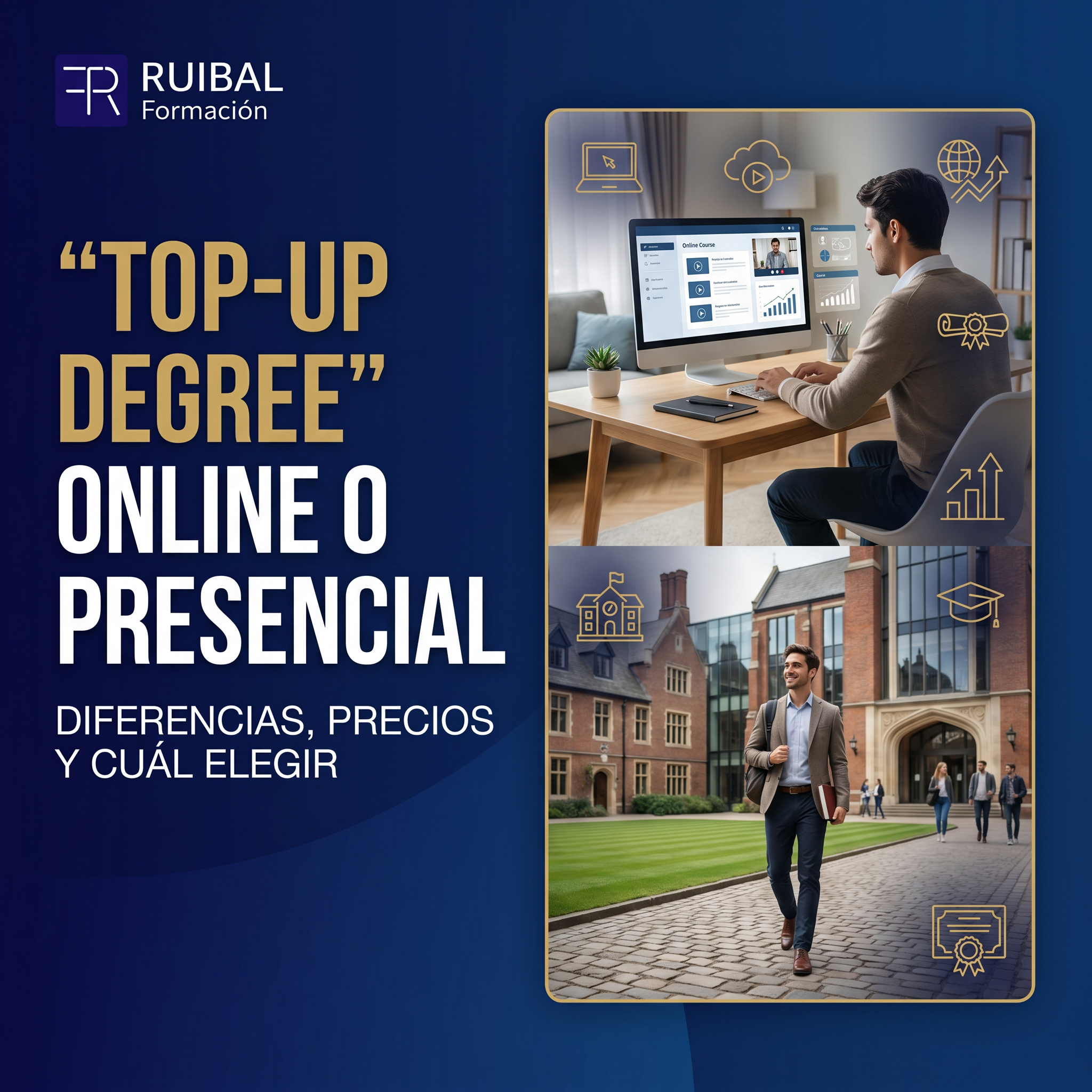Top-Up Degree Online o Presencial